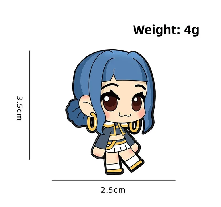 Chibi Style K-Pop Demon Hunter Characters - Enamel Pin - Collection 1