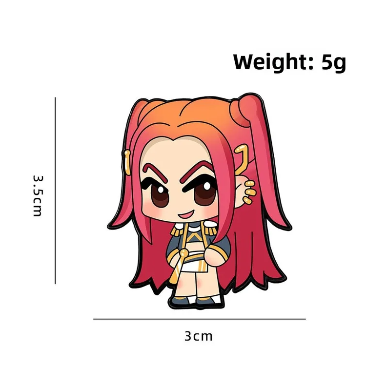 Chibi Style K-Pop Demon Hunter Characters - Enamel Pin - Collection 1
