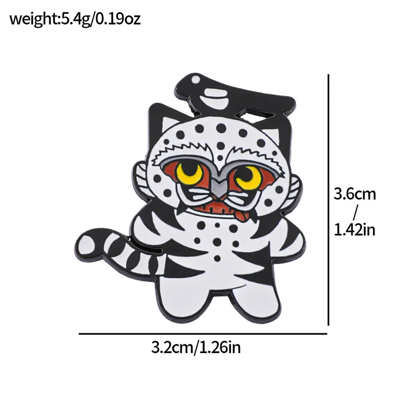 Derpy Tiger and Sussie Magpie - Demon Hunters - Enamel Pin Collection
